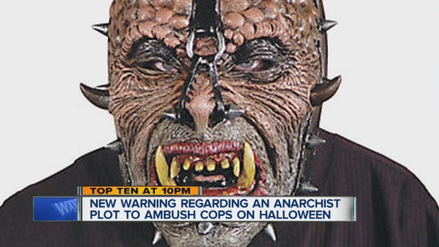 Anarchist Plot to Attack Police on Halloween