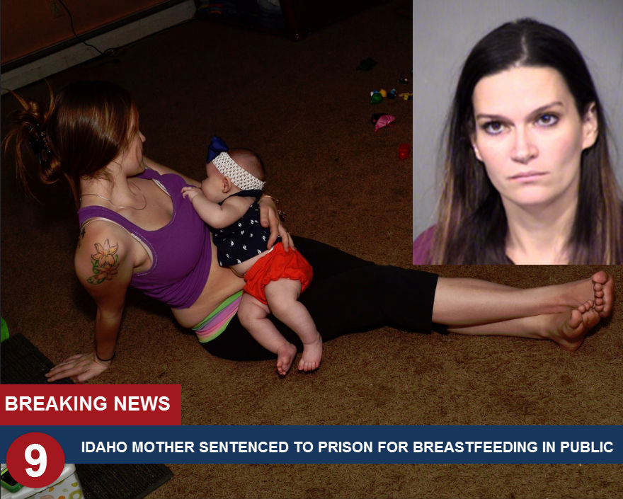 7-Years Prison for a Woman in Idaho Due to Breastfeeding at Public Place