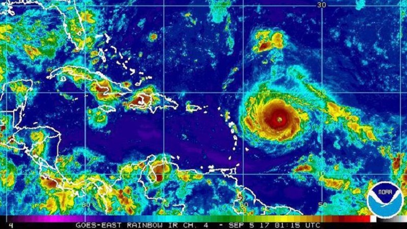 Hurricane Irma is moving Toward Puerto Rico with Category 4