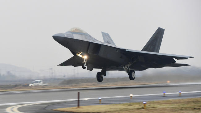 5-Day Military Drill Vigilant Ace started including 2 dozen Stealth jets in Korean Peninsula