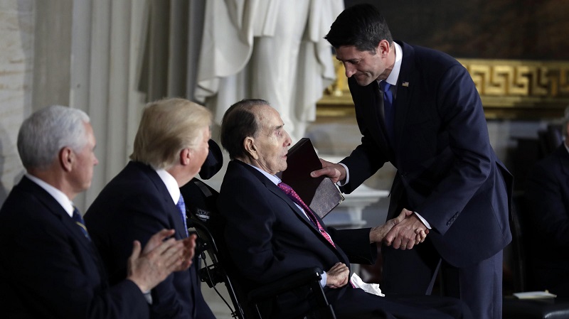 Congressional Gold Medal Awarded to Former Sen. Bob Dole