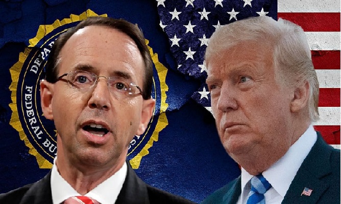 Trump’s meeting with Rosenstein canceled due to Ford’s hearing in the U.S Senate