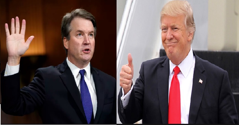 Trump admired Kavanaugh