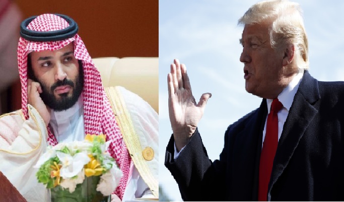 Trump blamed Mohammed bin Salman