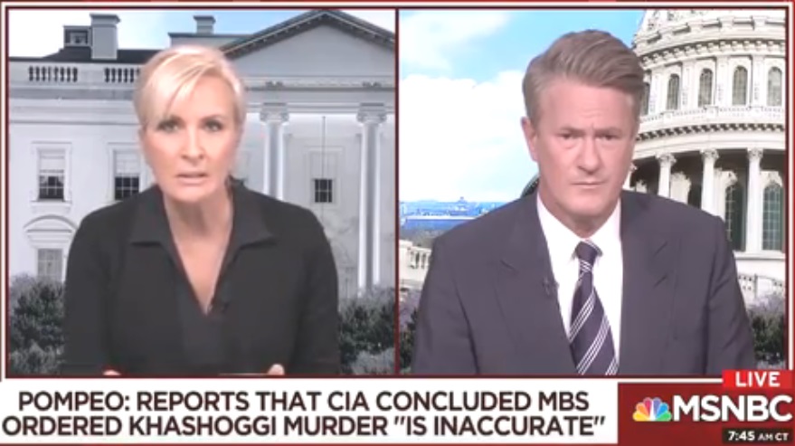 Trump criticized Mika Brzezinski over his comments about Mike Pompeo