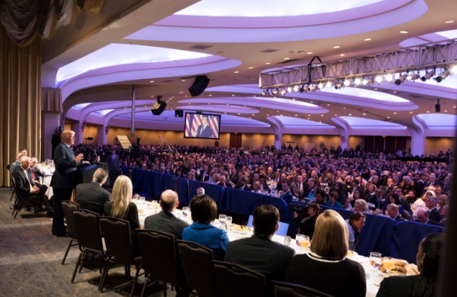 National Prayer Breakfast in Washington