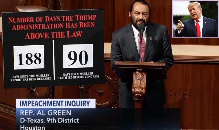 Trump’s comparing impeachment inquiry with Lynching criticized publicly