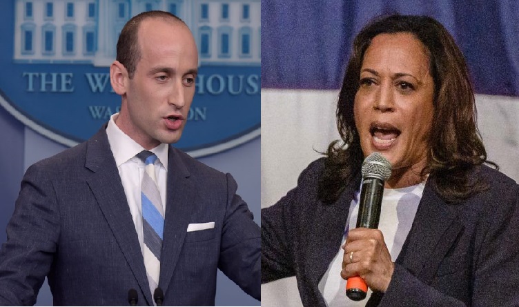 Kamala Harris and 27 U.S Senators demands the removal of Stephen Miller