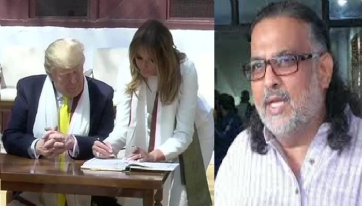 Tushar Arun Gandhi criticized Donald Trump’s message in Sabarmati Ashram