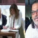 Tushar Arun Gandhi criticized Donald Trump’s message in Sabarmati Ashram