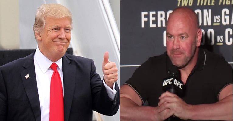 President Trump congratulated UFC for arranging event amidst COVID-19 epidemic