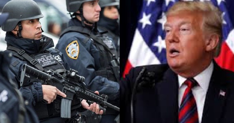 Trump not to Defund the Police amid increasing protests across the United States