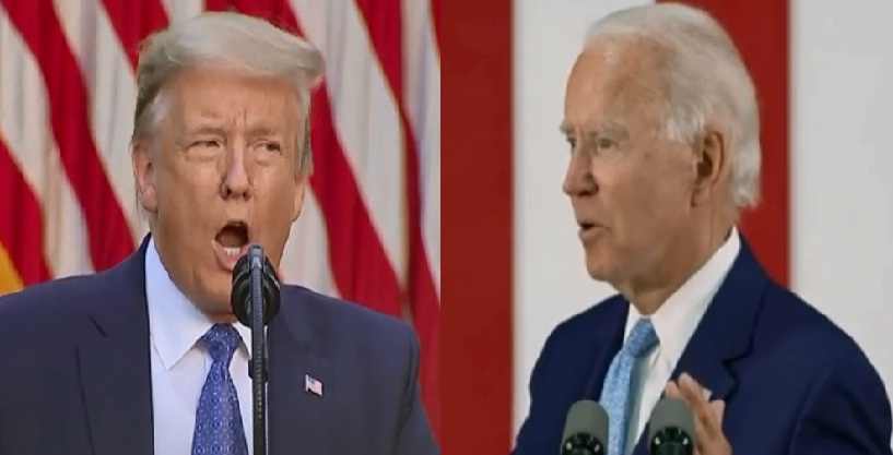 President Trump and Joe Biden election teams claimed an increase in fundraising