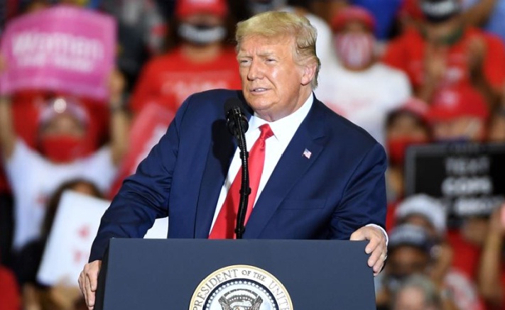 President Trump was confident for not contracting coronavirus during Indoor Rally in Nevada
