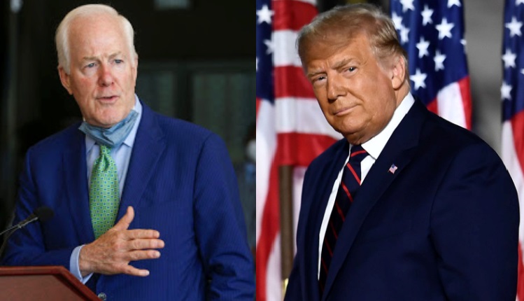 President Trump was criticized by Republican Senator John Cornyn