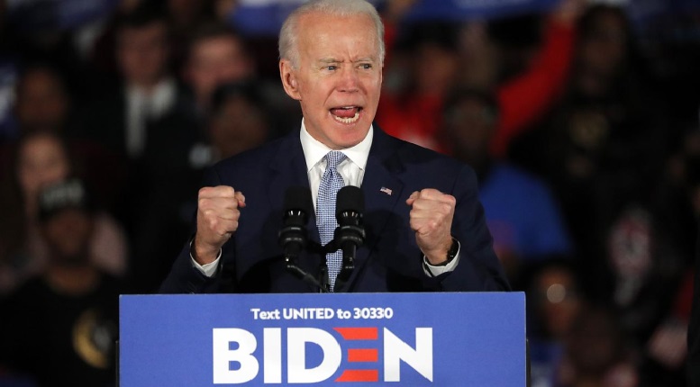 Joe Biden again insisted he had defeated President Donald Trump