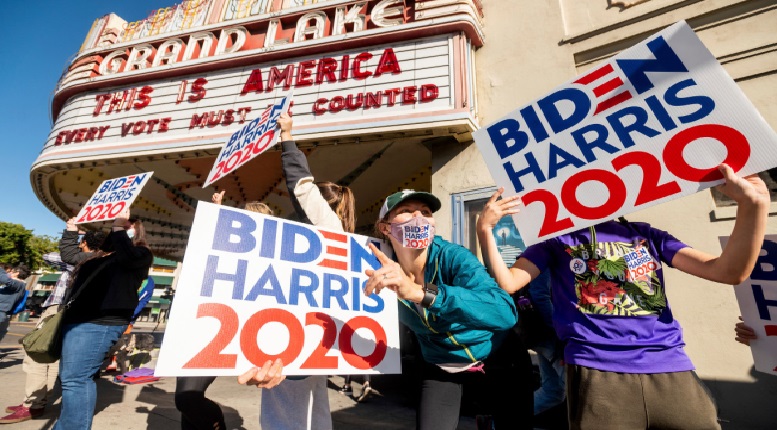 Joe Biden has become Elected-US President and celebrations across the United States