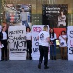 College Students protested against Sexual Assault at Universities across the United States