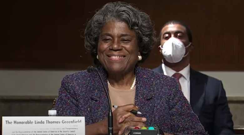 US Senate confirmed Linda Thomas-Greenfield as Ambassador to the United Nations