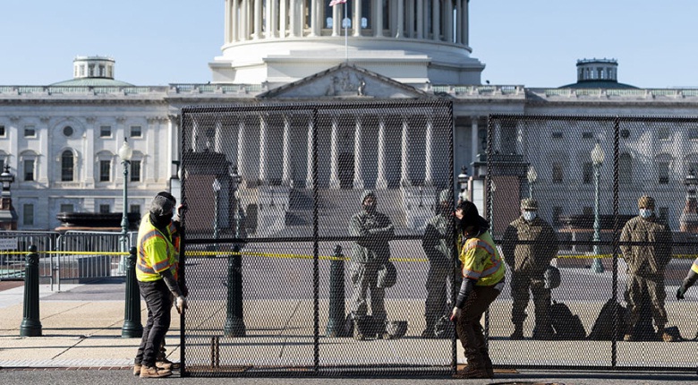 Federal Security Officials to downsize Fencing Boundary around US Capitol