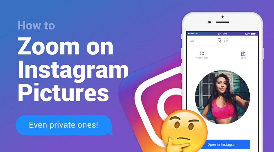 Best Way to Enlarge or Zoom Instagram Profile Pics
