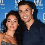 Cristiano Ronaldo and partner