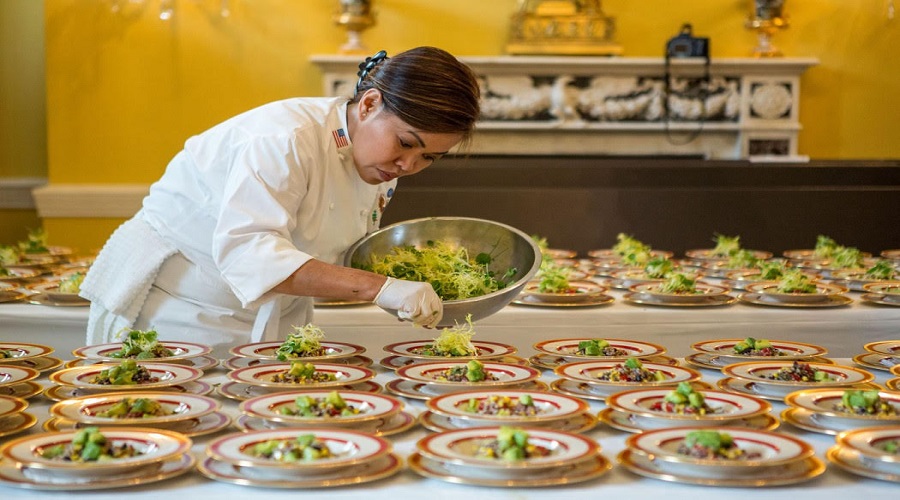 White House executive chef Cristela Comerford