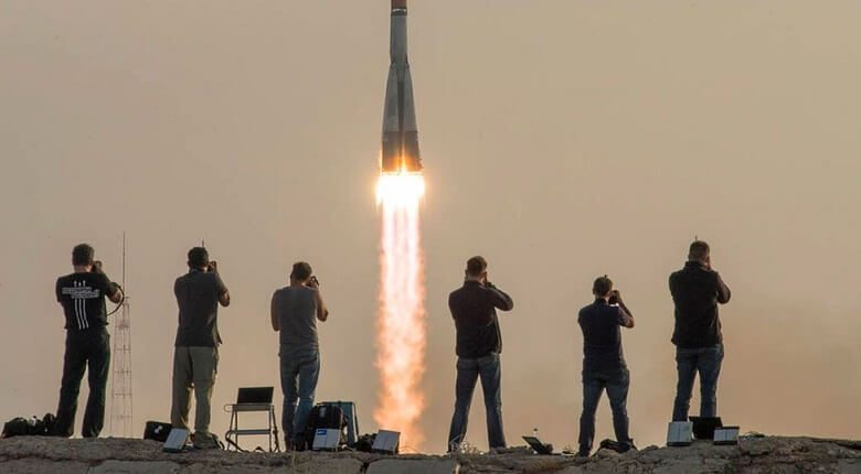 SpaceX Falcon 9 Rocket Launched for Climate Science Research of NASA