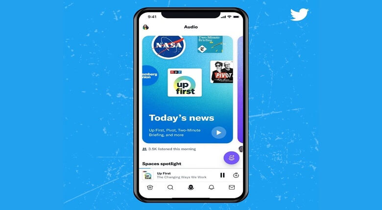 Twitter Blue Subscribers Can Now Access Podcasts Featuring Spaces