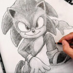 Sonic Drawing For Kids