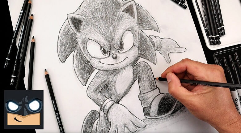 Best Sonic Drawing For Kids