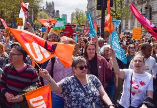 The UK NEU Members Walk Out Again and Called for the 6th National Strike Since February